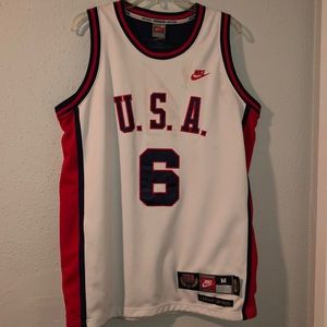 USA Nike Adrian Dantley Basketball Jersey